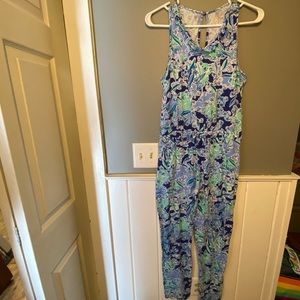 Lilly Pulitzer Girls Jumpsuit size XL